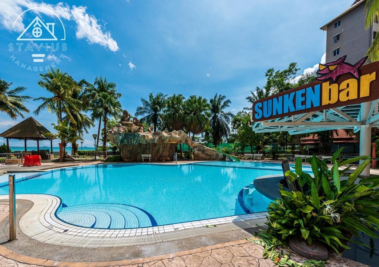 Port Dickson 6Pax 2Br Glory Beach Resort Seaview Ngoại thất bức ảnh