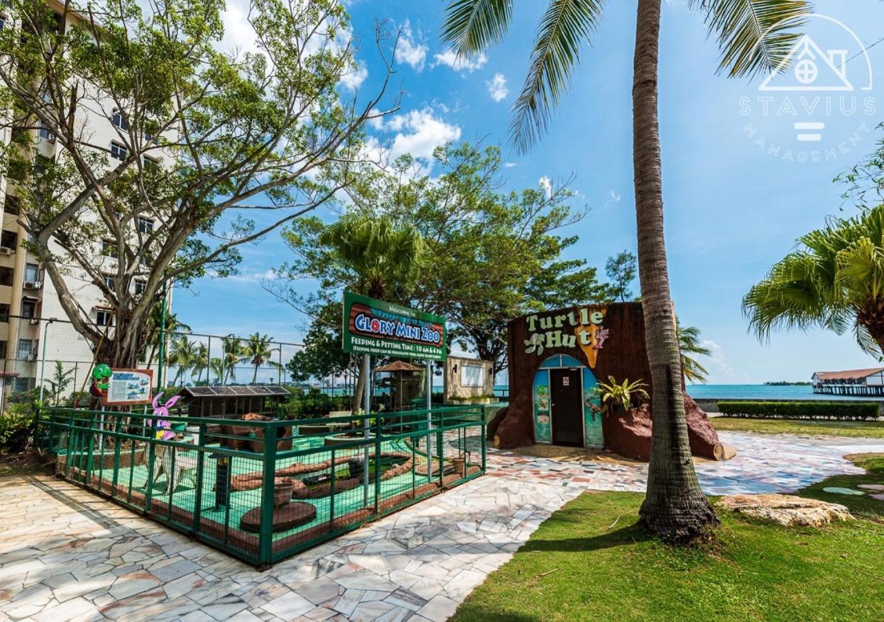 Port Dickson 6Pax 2Br Glory Beach Resort Seaview Ngoại thất bức ảnh