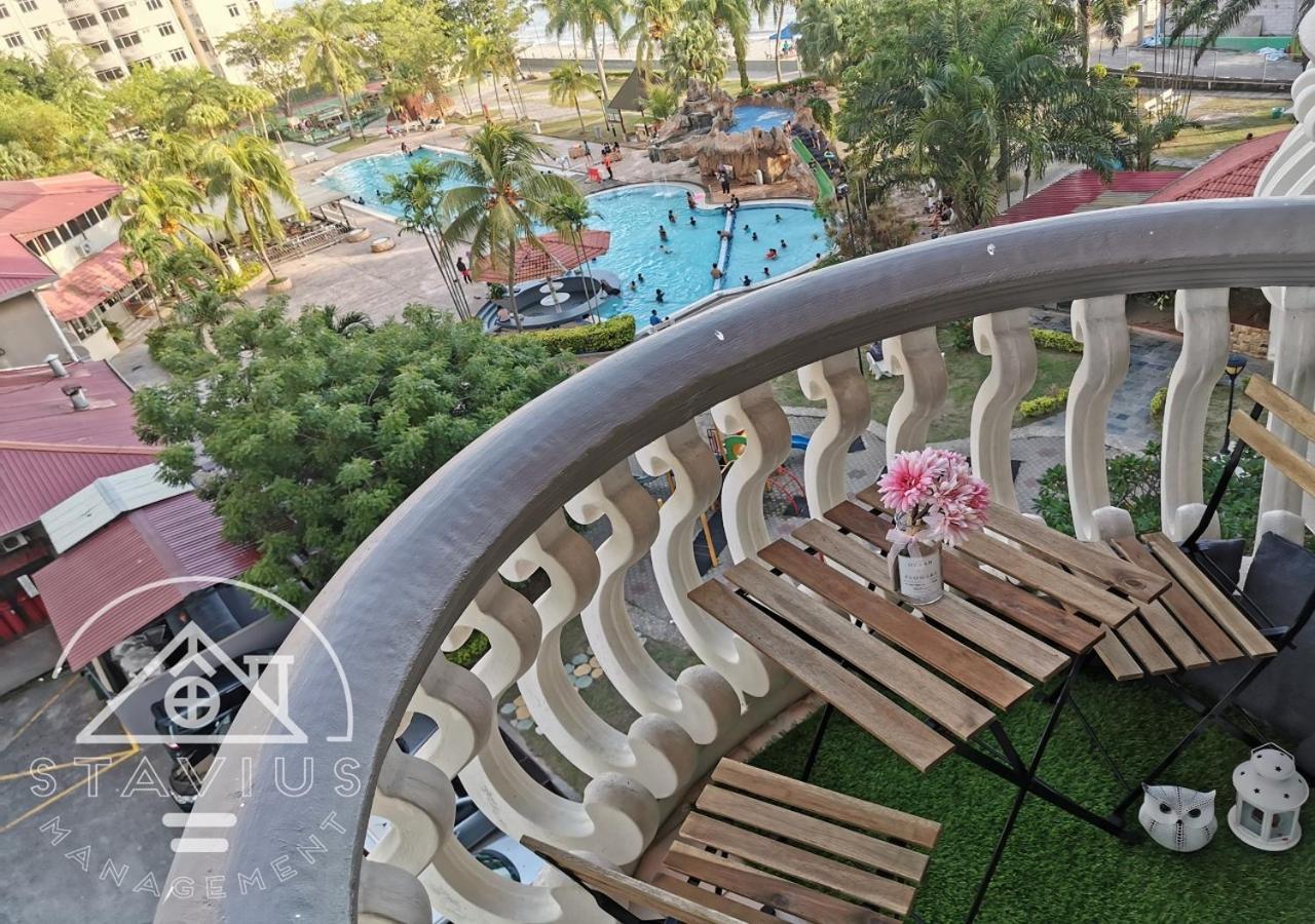Port Dickson 6Pax 2Br Glory Beach Resort Seaview Ngoại thất bức ảnh